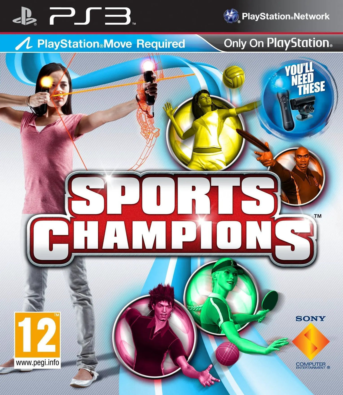 Game | Sony PlayStation PS3 | Sports Champions Physical Video Games Game Sony