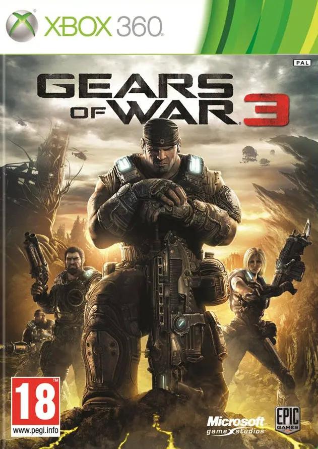 Game | Xbox 360 | Gears Of War 3 Physical Video Games Game Microsoft