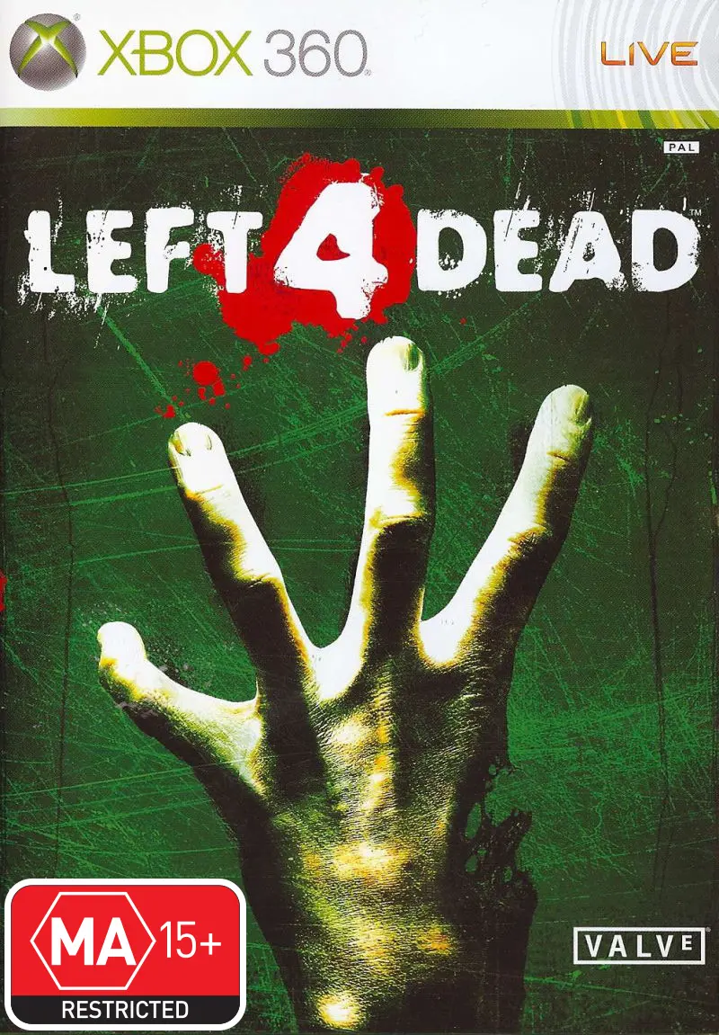 Game | Xbox 360 | Left 4 Dead Physical Video Games Game Microsoft