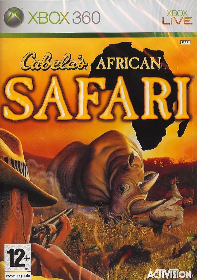 Game | Xbox 360 | Cabela's African Safari Physical Video Games Game Microsoft