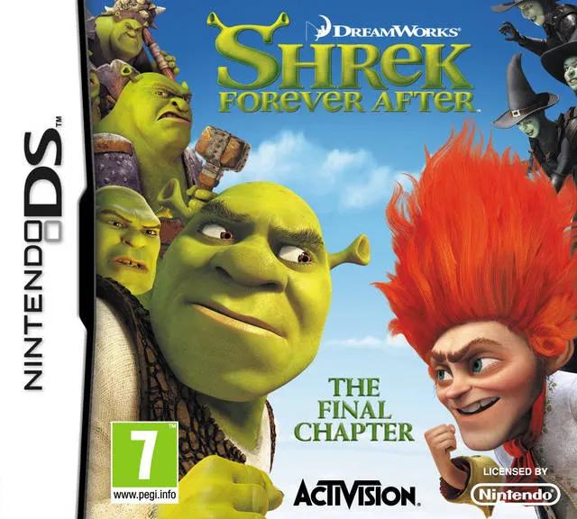 Game | Nintendo DS | Shrek Forever After Physical Video Games Game Nintendo