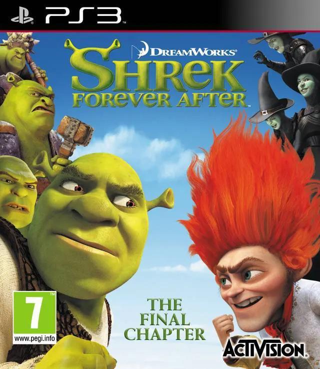 Game | Sony PlayStation PS3 | Shrek Forever After Physical Video Games Game Sony