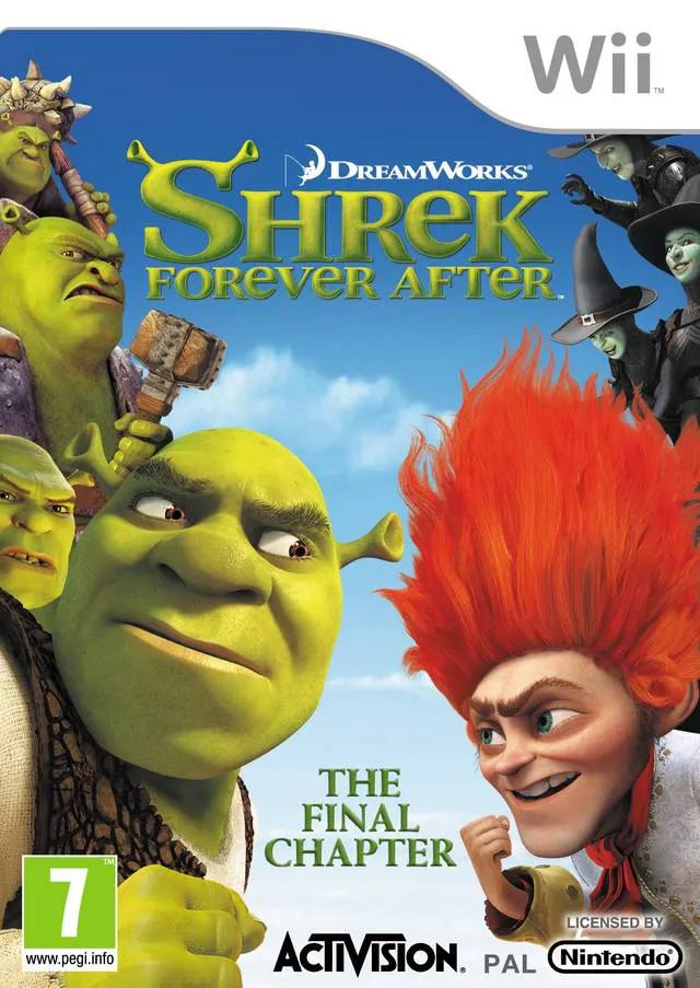 Game | Nintendo Wii | Shrek Forever After Physical Video Games Game Nintendo
