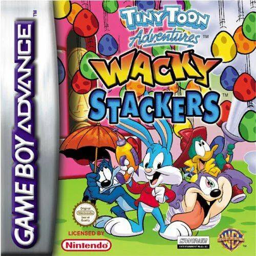 Game | Nintendo Game Boy Advance GBA | Tiny Toon Adventures: Wacky Stackers Physical Video Games Game Nintendo