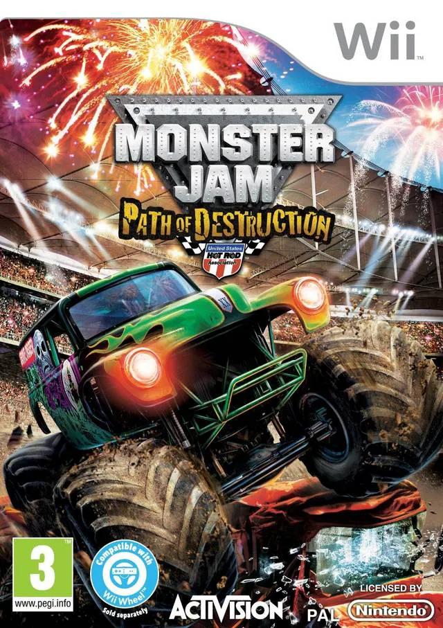 Game | Nintendo Wii | Monster Jam: Path Of Destruction Physical Video Games Game Nintendo