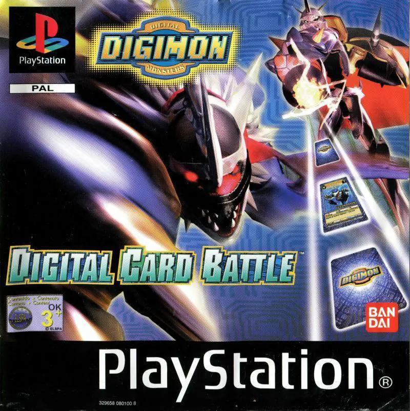 Game | Sony PlayStation PS1 | Digimon Digital Card Battle Physical Video Games Game Sony