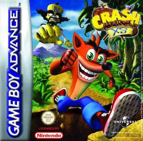 Game | Nintendo Game Boy Advance GBA | Crash Bandicoot XS Physical Video Games Game Nintendo