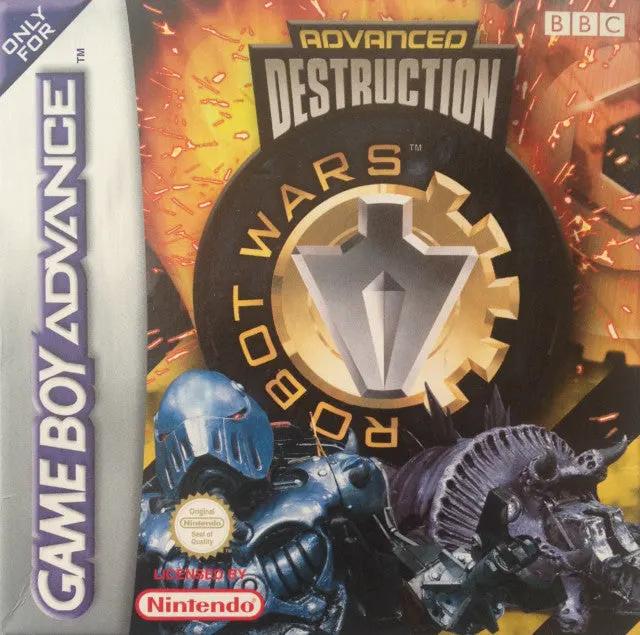 Game | Nintendo Game Boy Advance GBA | Robot Wars Advanced Destruction Physical Video Games Game Nintendo