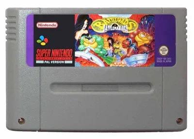 Game | Super Nintendo SNES | Battletoads In Battlemaniacs Physical Video Games Game Nintendo