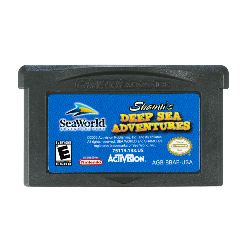Game | Nintendo Game Boy Advance GBA | Shamu's Deep Sea Adventures