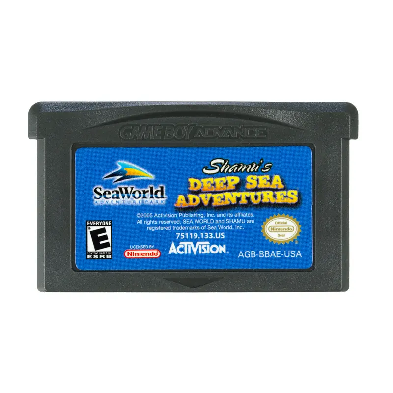 Game | Nintendo Game Boy Advance GBA | Shamu's Deep Sea Adventures Physical Video Games Game Nintendo