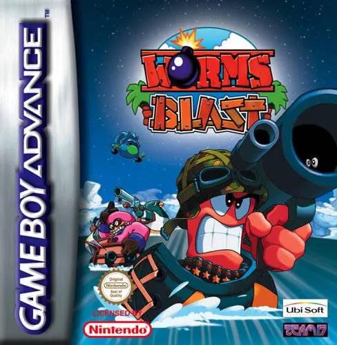 Game | Nintendo Game Boy Advance GBA | Worms Blast Physical Video Games Game Nintendo