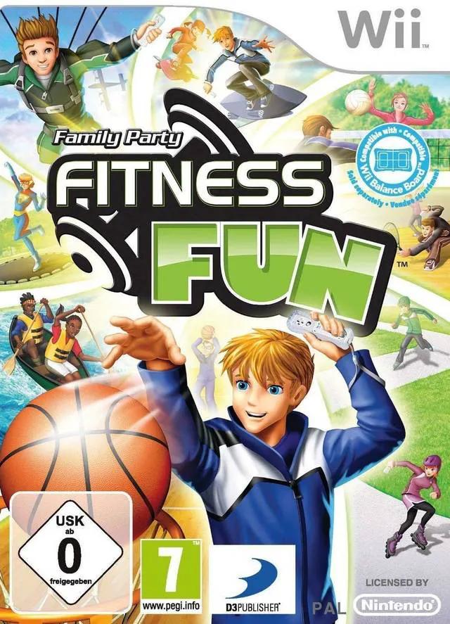 Game | Nintendo Wii | Family Party: Fitness Fun Physical Video Games Game Nintendo