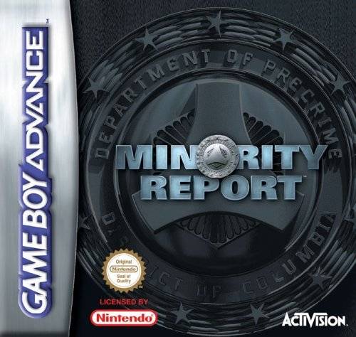 Game | Nintendo Game Boy Advance GBA | Minority Report
