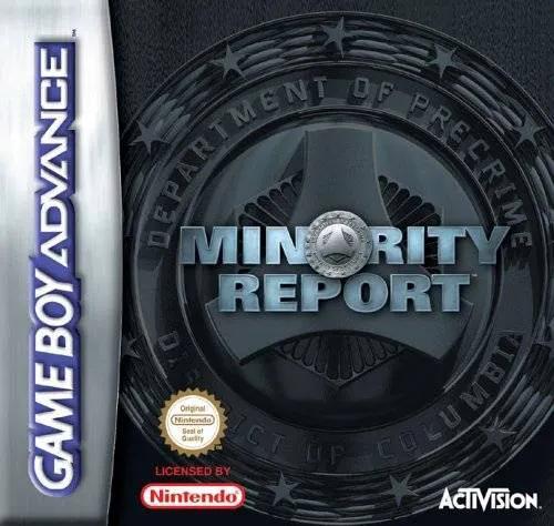 Game | Nintendo Game Boy Advance GBA | Minority Report Physical Video Games Game Nintendo