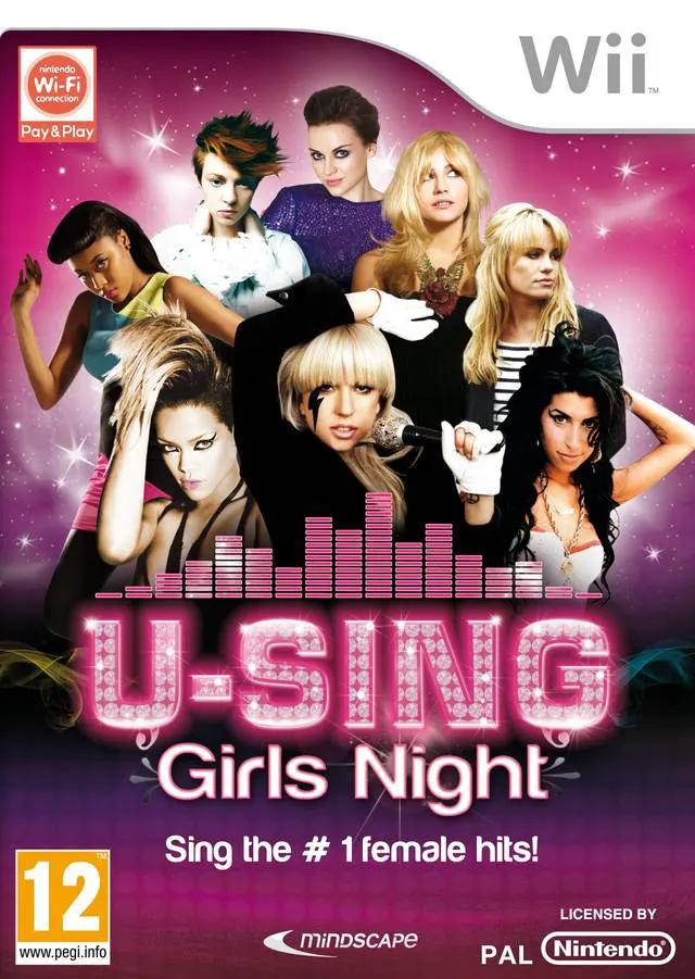 Game | Nintendo Wii | U-Sing Girls Night Physical Video Games Game Nintendo