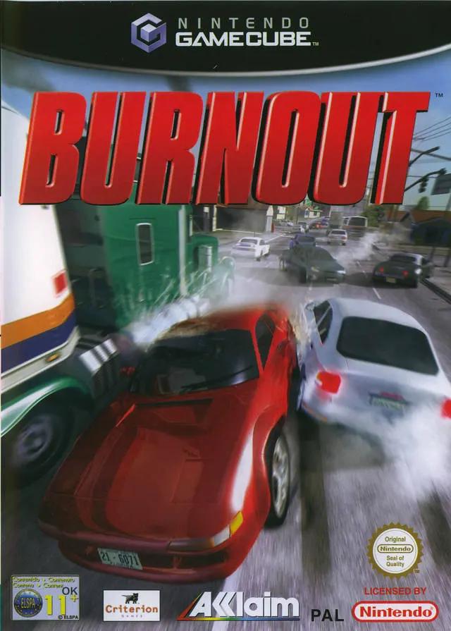 Game | Nintendo GameCube | Burnout Physical Video Games Game Nintendo