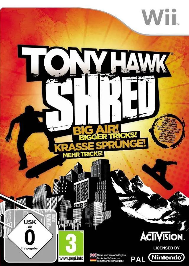Game | Nintendo Wii | Tony Hawk: Shred Physical Video Games Game Nintendo