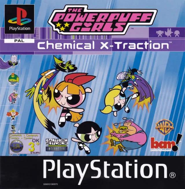 Game | Sony PlayStation PS1 | Powerpuff Girls Chemical X-Traction Physical Video Games Game Sony