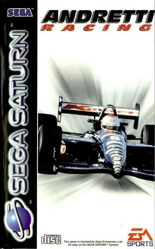 Game | Sega Saturn | Andretti Racing Physical Video Games Game Sega
