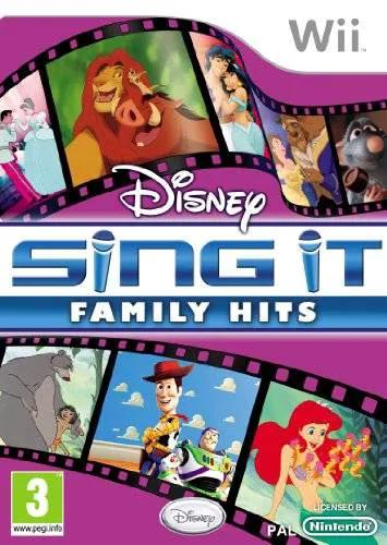 Game | Nintendo Wii | Disney Sing It: Family Hits Physical Video Games Game Nintendo