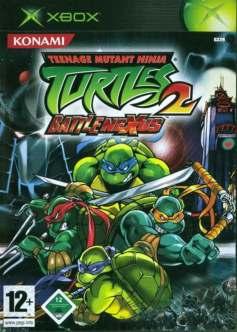 Game | Xbox | Teenage Mutant Ninja Turtles 2 Battle Nexus Physical Video Games Game Microsoft