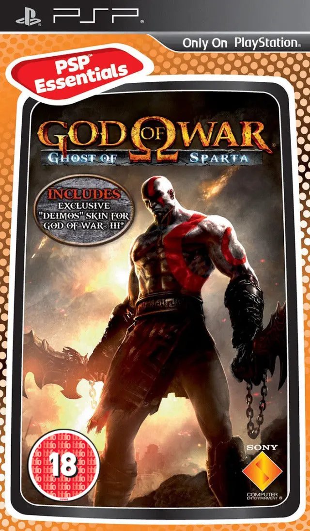 Game | Sony PSP | God Of War: Ghost Of Sparta (Essentials) Physical Video Games Game Sony