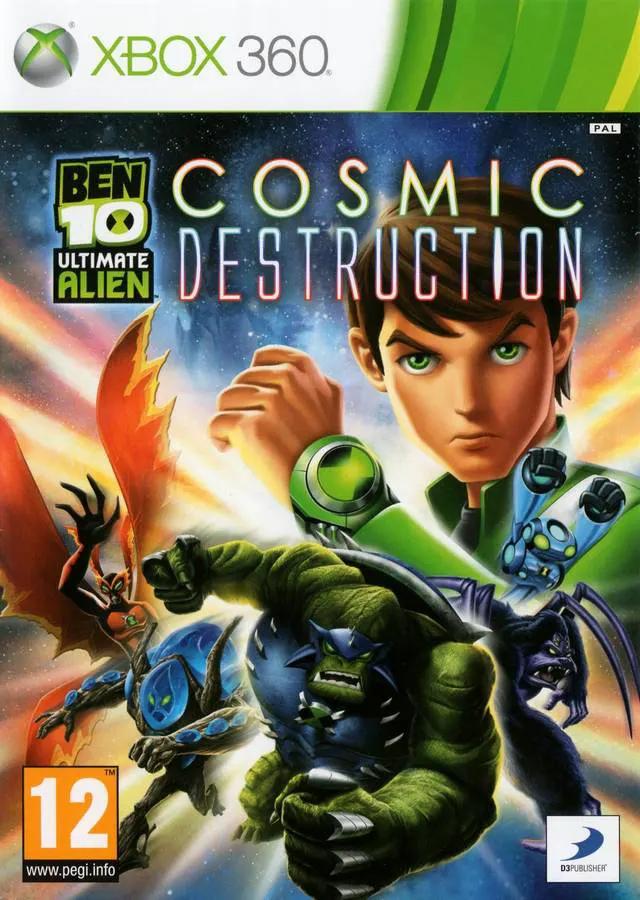 Game | Xbox 360 | Ben 10 Ultimate Alien: Cosmic Destruction Physical Video Games Game Microsoft