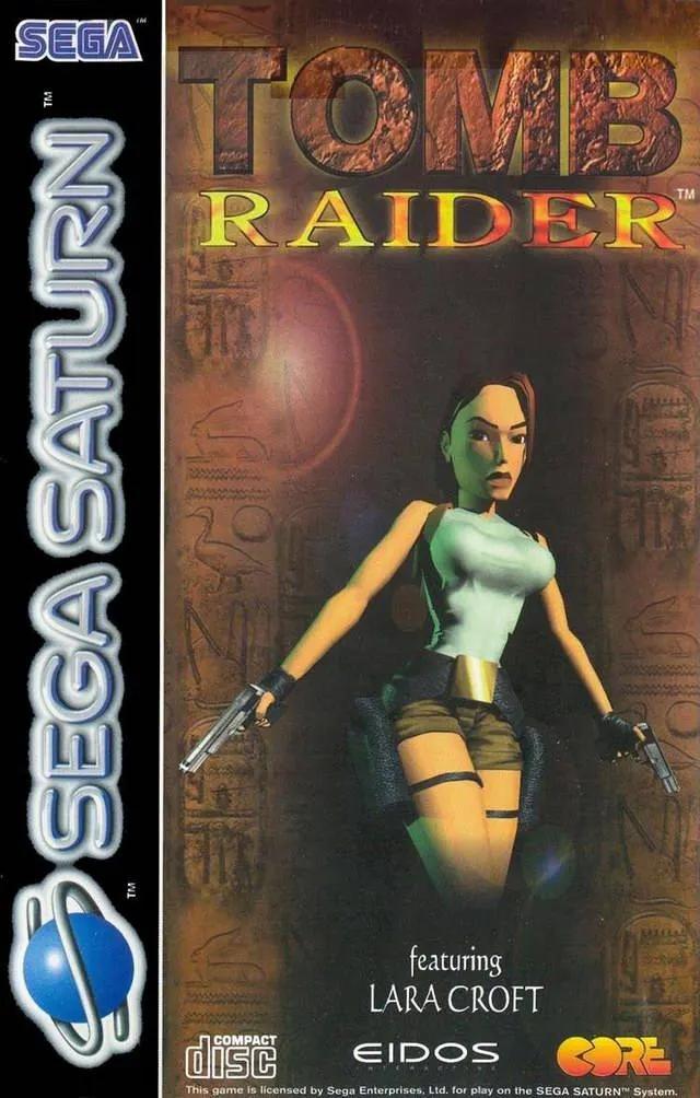 Game | Sega Saturn | Tomb Raider Physical Video Games Game Sega