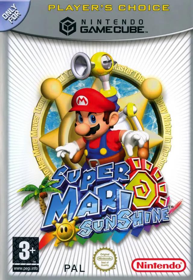 Game | Nintendo GameCube | Super Mario Sunshine (Player's Choice) Physical Video Games Game Nintendo