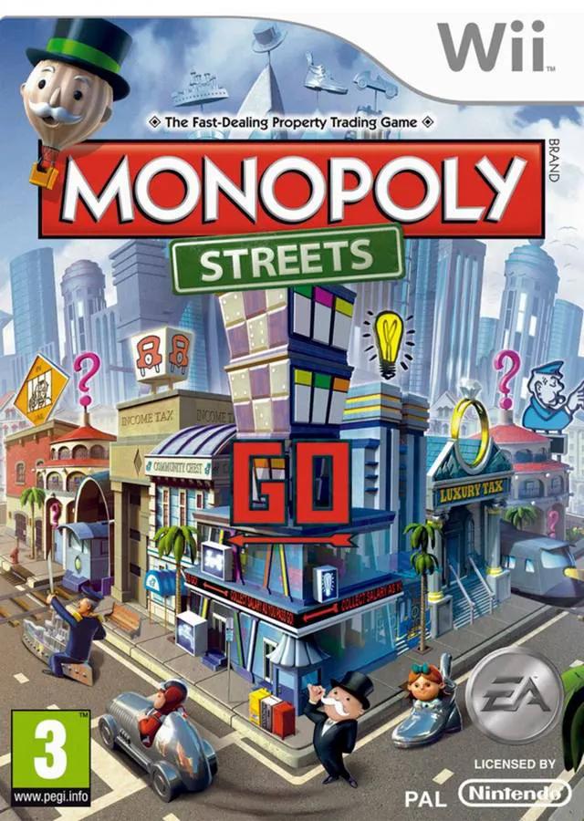 Game | Nintendo Wii | Monopoly Streets Physical Video Games Game Nintendo