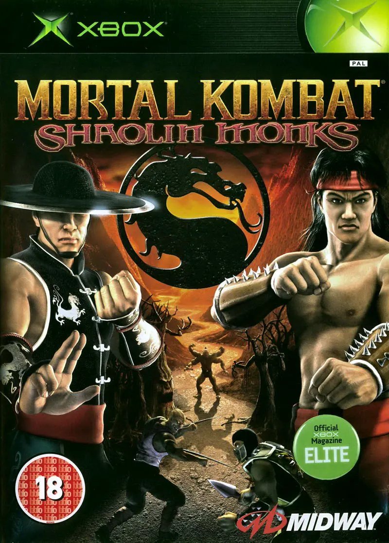 Game | Xbox | Mortal Kombat Shaolin Monks Physical Video Games Game Microsoft