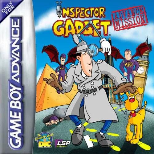 Game | Nintendo Game Boy Advance GBA | Inspector Gadget: Advance Mission Physical Video Games Game Nintendo