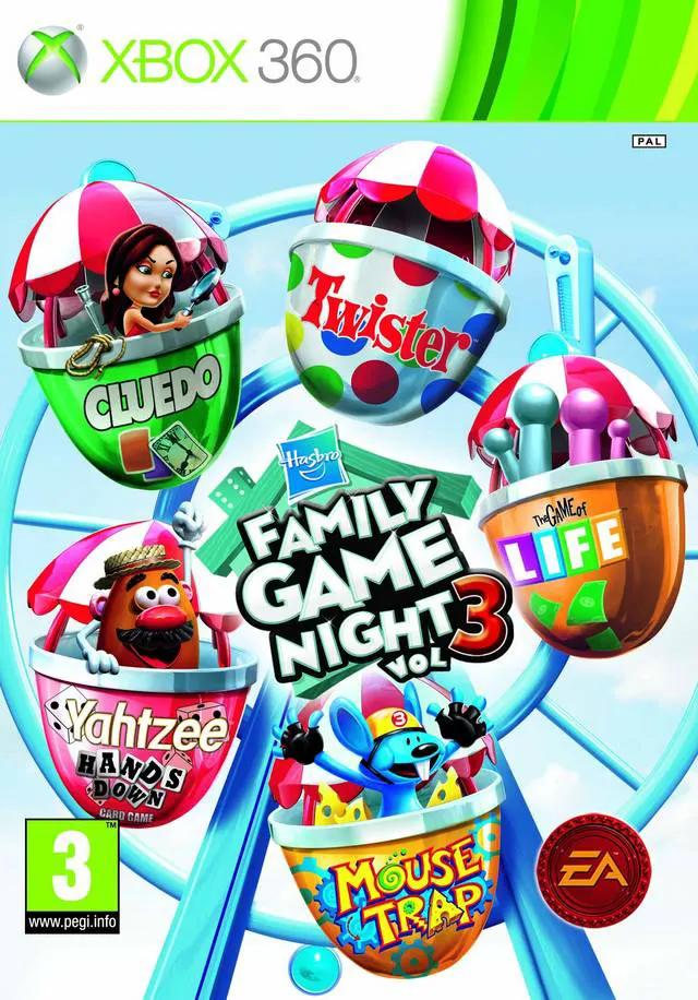 Game | Xbox 360 | Hasbro Family Game Night 3 Physical Video Games Game Microsoft
