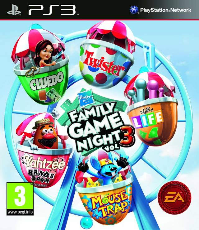 Game | Sony PlayStation PS3 | Hasbro Family Game Night 3