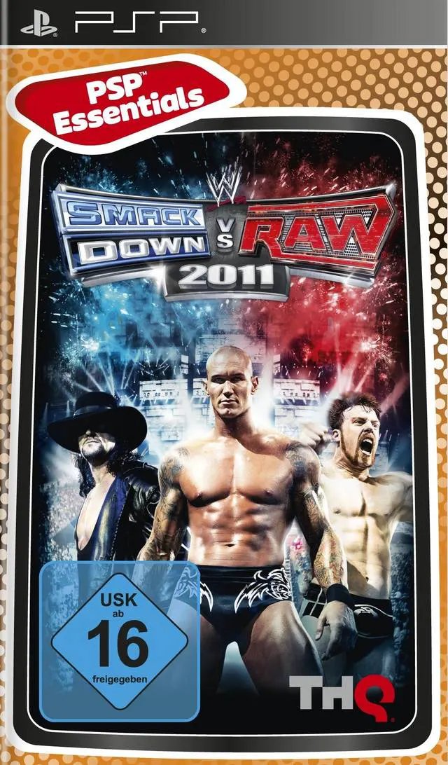 Game | Sony PSP | Smackdown Vs Raw 2011 (Essentials) Physical Video Games Game Sony