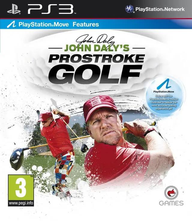 Game | Sony PlayStation PS3 | John Daly's Prostroke Golf Physical Video Games Game Sony
