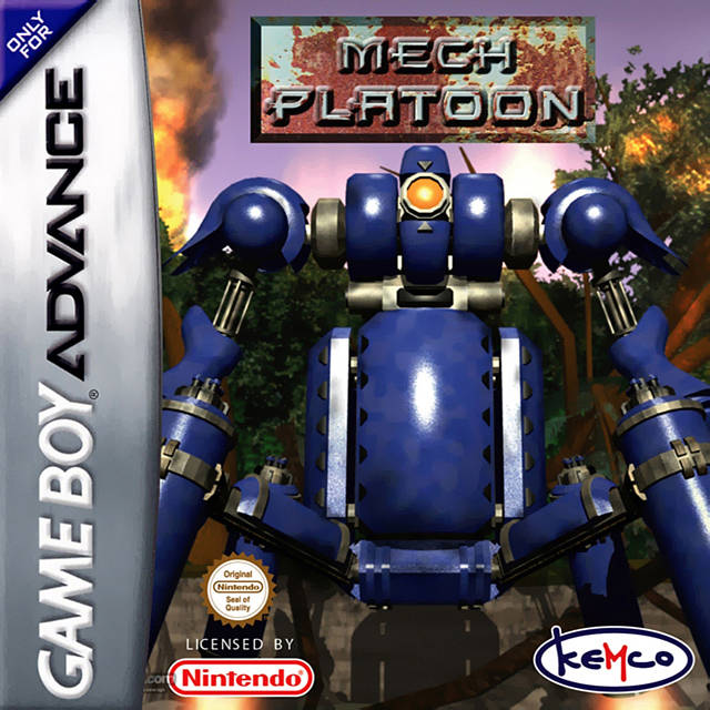 Game | Nintendo Game Boy Advance GBA | Mech Platoon