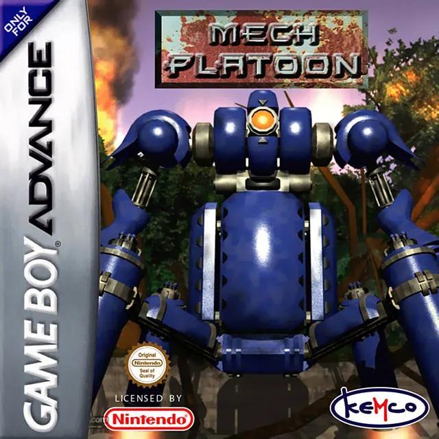 Game | Nintendo Game Boy Advance GBA | Mech Platoon Physical Video Games Game Nintendo