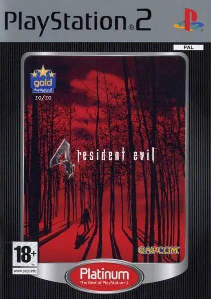 Game | Sony PlayStation PS2 | Resident Evil 4 (Platinum) Physical Video Games Game Sony
