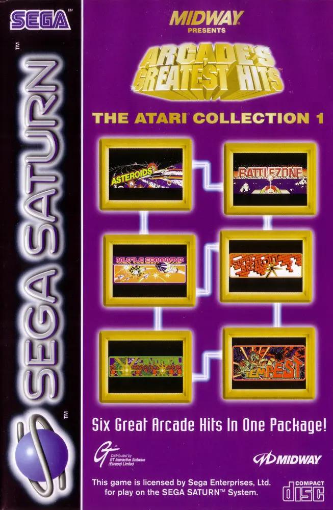 Game | Sega Saturn | Arcade's Greatest Hits: The Atari Collection 1 Physical Video Games Game Sega