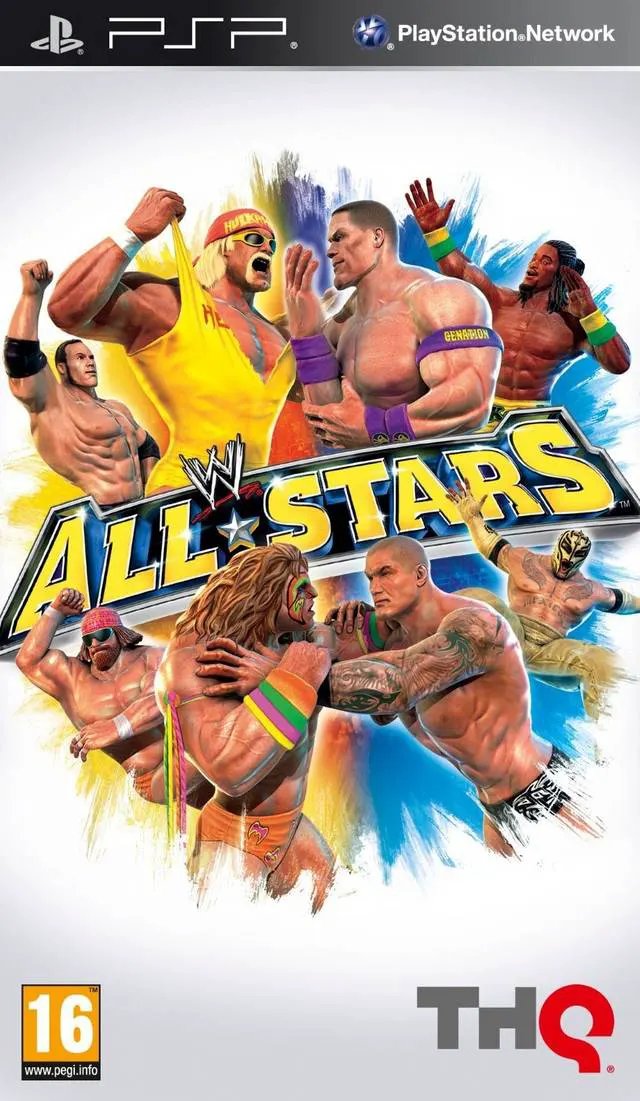 Game | Sony PSP | WWE All Stars Physical Video Games Game Sony