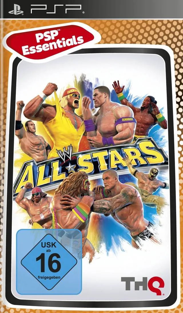 Game | Sony PSP | WWE All-Stars (Essentials) Physical Video Games Game Sony