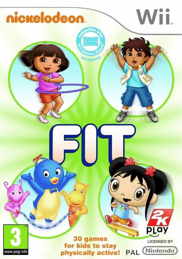 Game | Nintendo Wii | Nickelodeon Fit Physical Video Games Game Nintendo