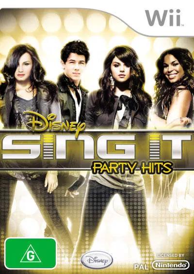 Game | Nintendo Wii | Disney Sing It: Party Hits Physical Video Games Game Nintendo