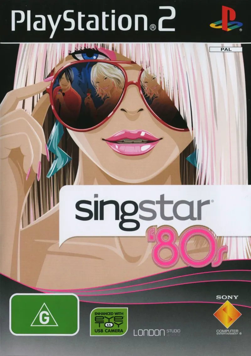 Game | Sony PlayStation PS2 | Singstar 80s Physical Video Games Game Sony