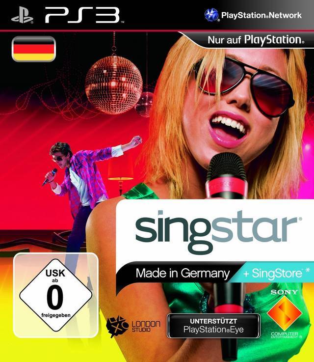 Game | Sony PlayStation PS3 | Singstar Made In Germany