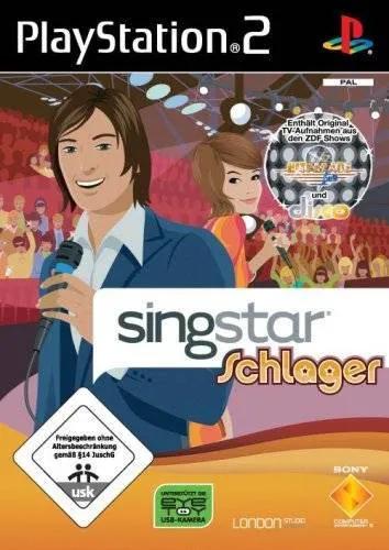 Game | Sony PlayStation PS2 | SingStar: Schlager Physical Video Games Game Sony