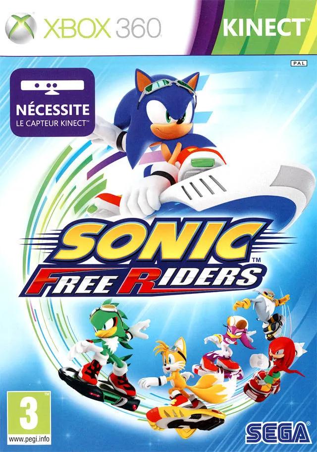 Game | Xbox 360 | Sonic Free Riders Physical Video Games Game Microsoft