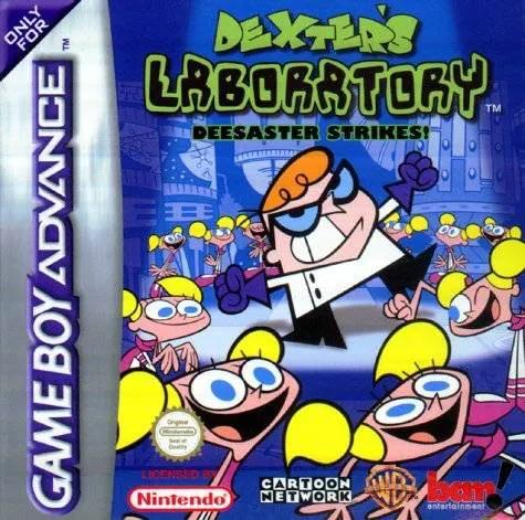Game | Nintendo Game Boy Advance GBA | Dexter's Laboratory: Deesaster Strikes Physical Video Games Game Nintendo